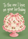 Load image into Gallery viewer, Birthdays - Personalised Card — with punch holes

