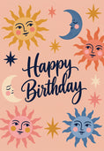Load image into Gallery viewer, Birthdays - Personalised Card — with punch holes
