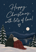 Load image into Gallery viewer, Christmas - Personalised Card — with punch holes
