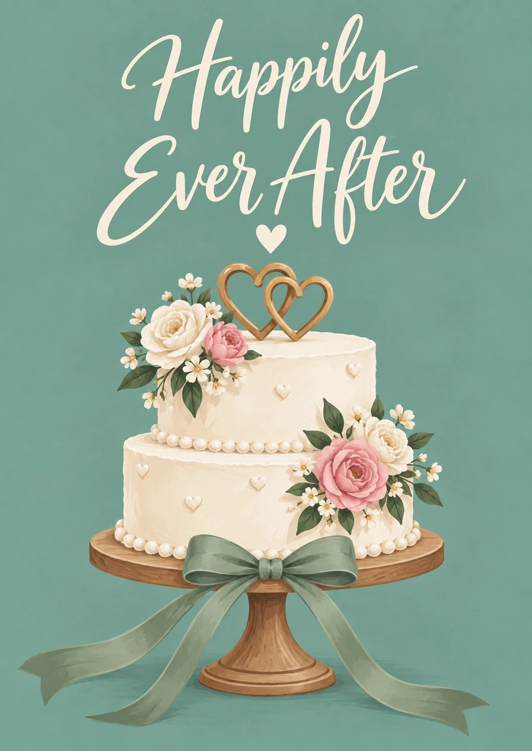 Weddings - Personalised Card — with punch holes