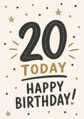 Load image into Gallery viewer, Birthdays - Personalised Card — with punch holes
