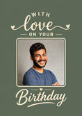 Load image into Gallery viewer, Birthdays - Personalised Card — with punch holes
