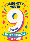Load image into Gallery viewer, Birthdays - Personalised Card — with punch holes
