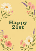 Load image into Gallery viewer, Birthdays - Personalised Card — with punch holes
