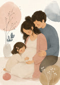 Load image into Gallery viewer, Pregnancy - Personalised Card
