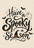 Load image into Gallery viewer, Halloween - Personalised Card — with punch holes
