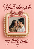 Load image into Gallery viewer, Valentine's day - Personalised Card — with punch holes
