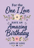 Load image into Gallery viewer, Birthdays - Personalised Card — with punch holes
