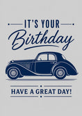 Load image into Gallery viewer, Birthdays - Personalised Card — with punch holes
