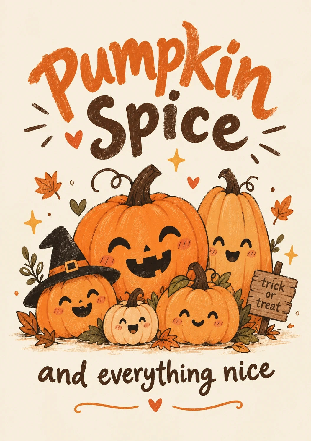 Halloween - Personalised Card — with punch holes