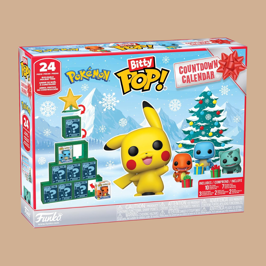 Pokemon POP Funko Bitty Countdown Calendar