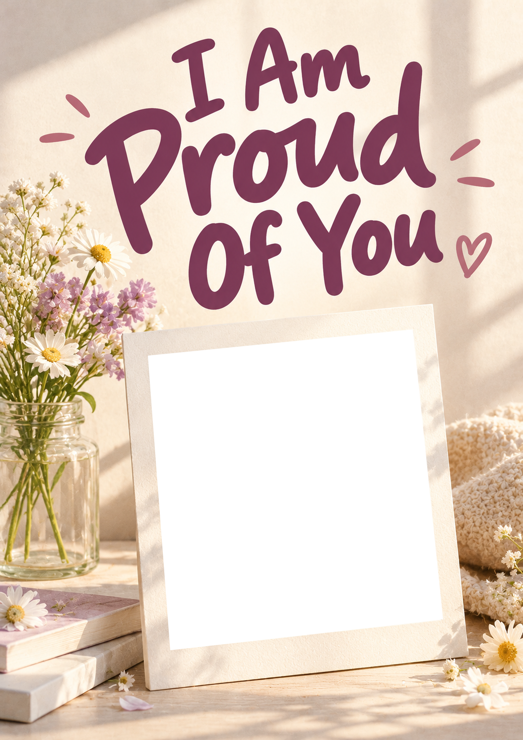 I Am Proud of You Best Friend Photo Upload Congratulations Card for Her