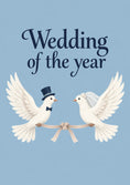 Load image into Gallery viewer, Wedding of the Year Doves Wedding Card
