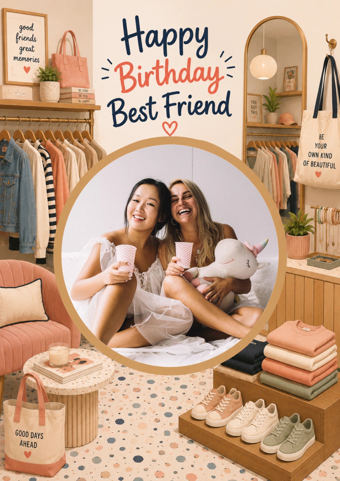 Birthdays - Personalised Card