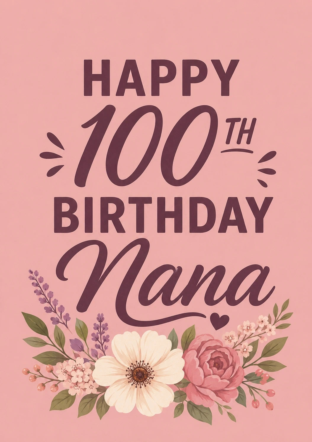 Birthdays - Personalised Card — with punch holes