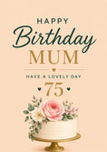 Load image into Gallery viewer, Birthdays - Personalised Card — with punch holes
