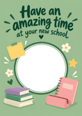 Load image into Gallery viewer, Have an Amazing Time New School Photo Upload Back to School Card for Him
