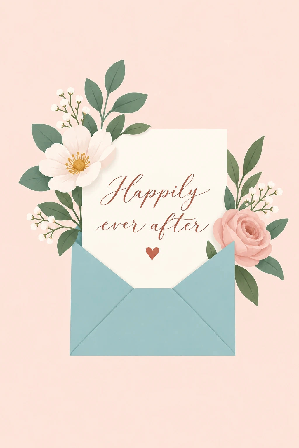 Weddings - Personalised Card — with punch holes