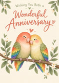 Load image into Gallery viewer, Anniversary - Personalised Card — with punch holes
