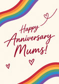 Load image into Gallery viewer, Anniversary - Personalised Card — with punch holes
