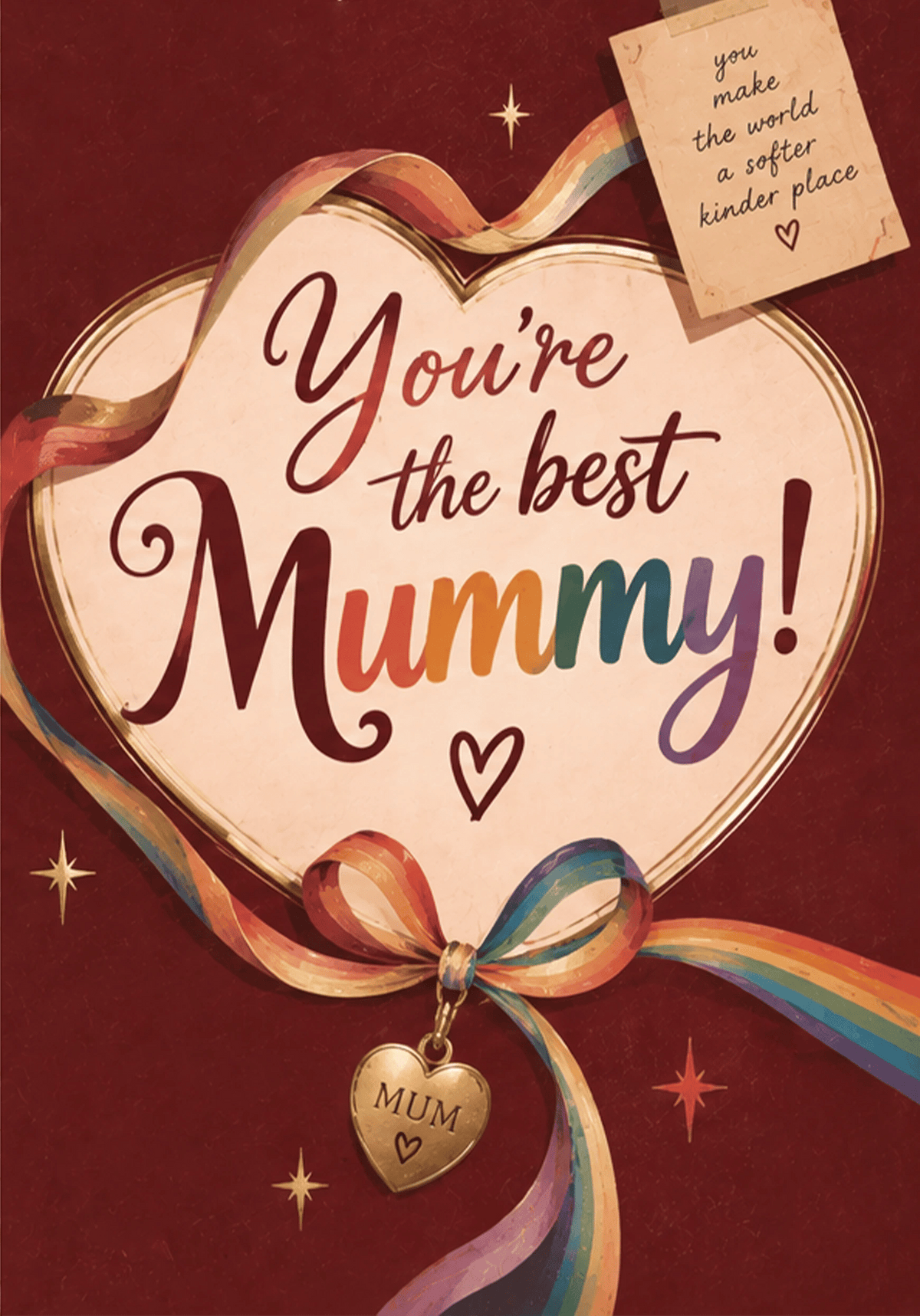Birthdays - Personalised Card — with punch holes