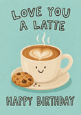 Load image into Gallery viewer, Birthdays - Personalised Card — with punch holes
