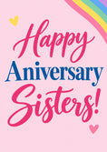 Load image into Gallery viewer, Anniversary - Personalised Card — with punch holes

