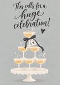 Load image into Gallery viewer, Weddings - Personalised Card — with punch holes

