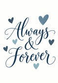 Load image into Gallery viewer, Weddings - Personalised Card — with punch holes
