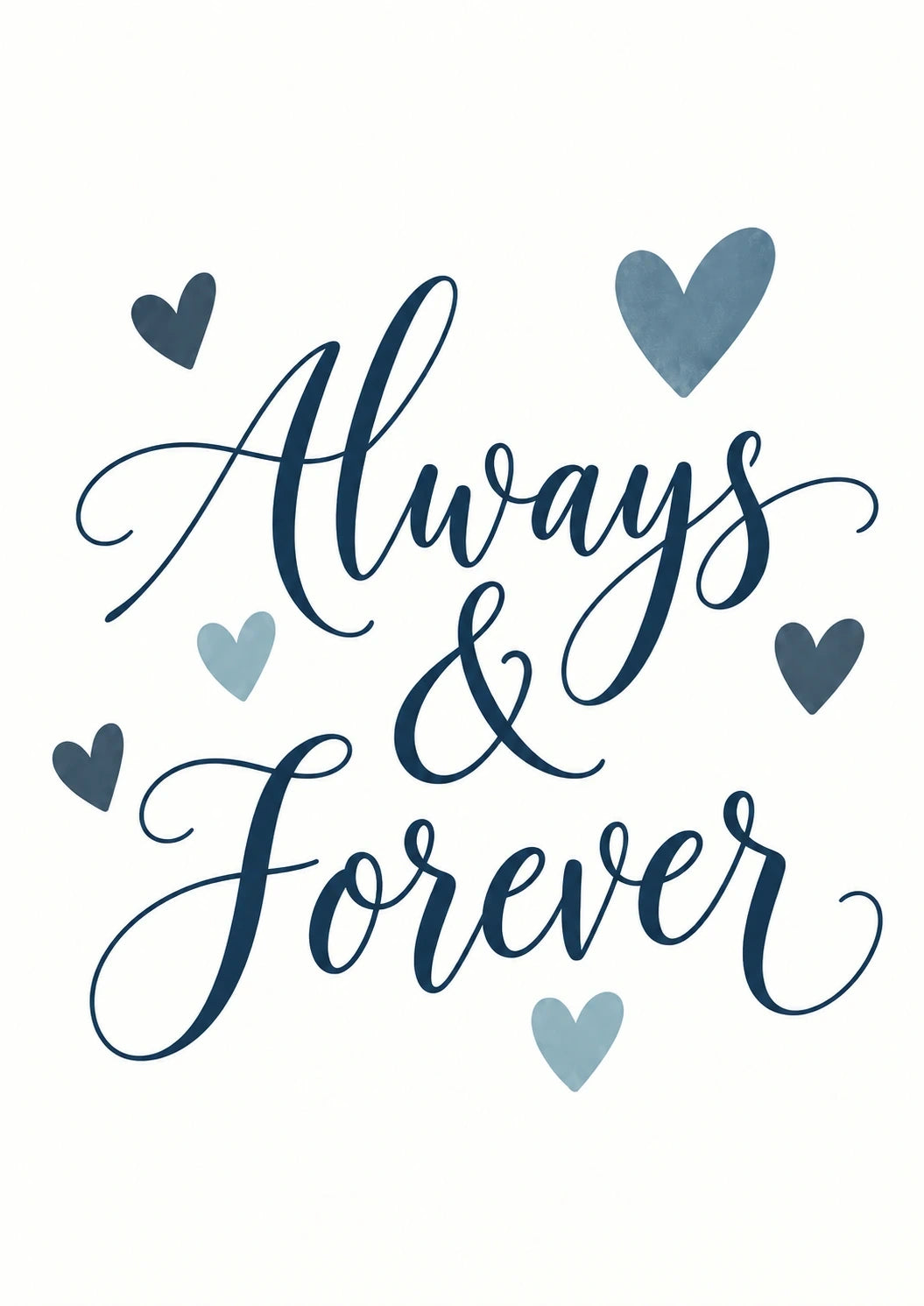 Weddings - Personalised Card — with punch holes