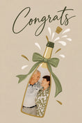 Load image into Gallery viewer, Weddings - Personalised Card — with punch holes
