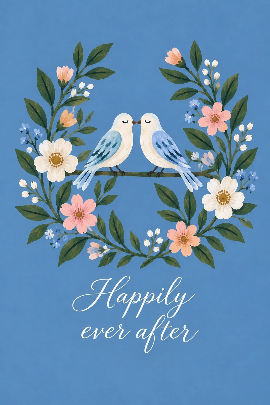 Weddings - Personalised Card — with punch holes