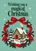 Load image into Gallery viewer, Christmas - Personalised Card — with punch holes
