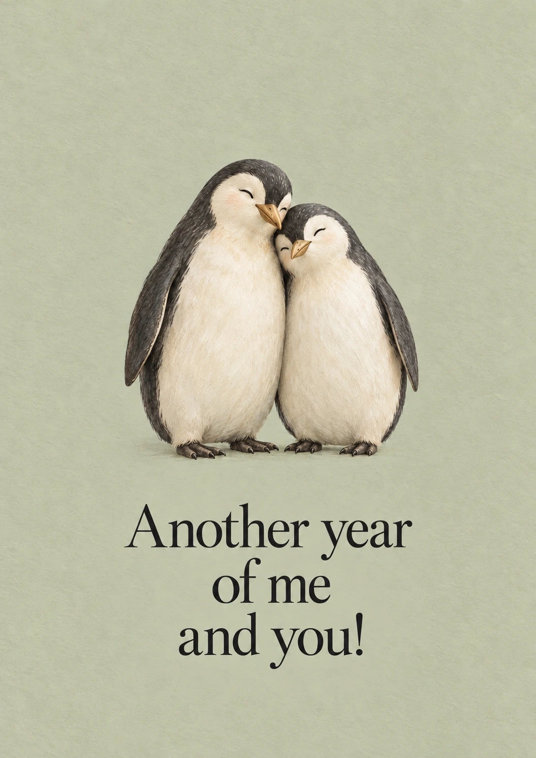 Anniversary - Personalised Card — with punch holes