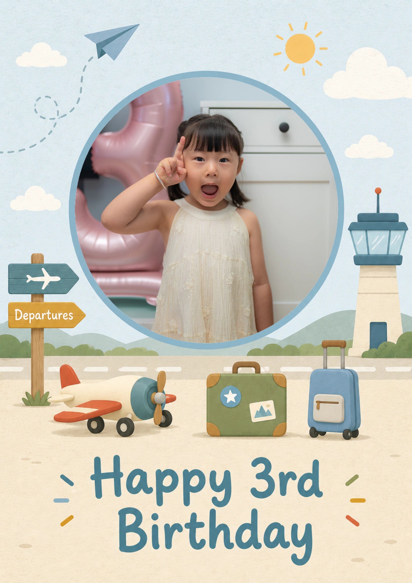 Birthdays - Personalised Card