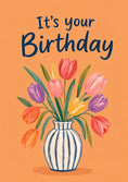 Load image into Gallery viewer, Birthdays - Personalised Card — with punch holes
