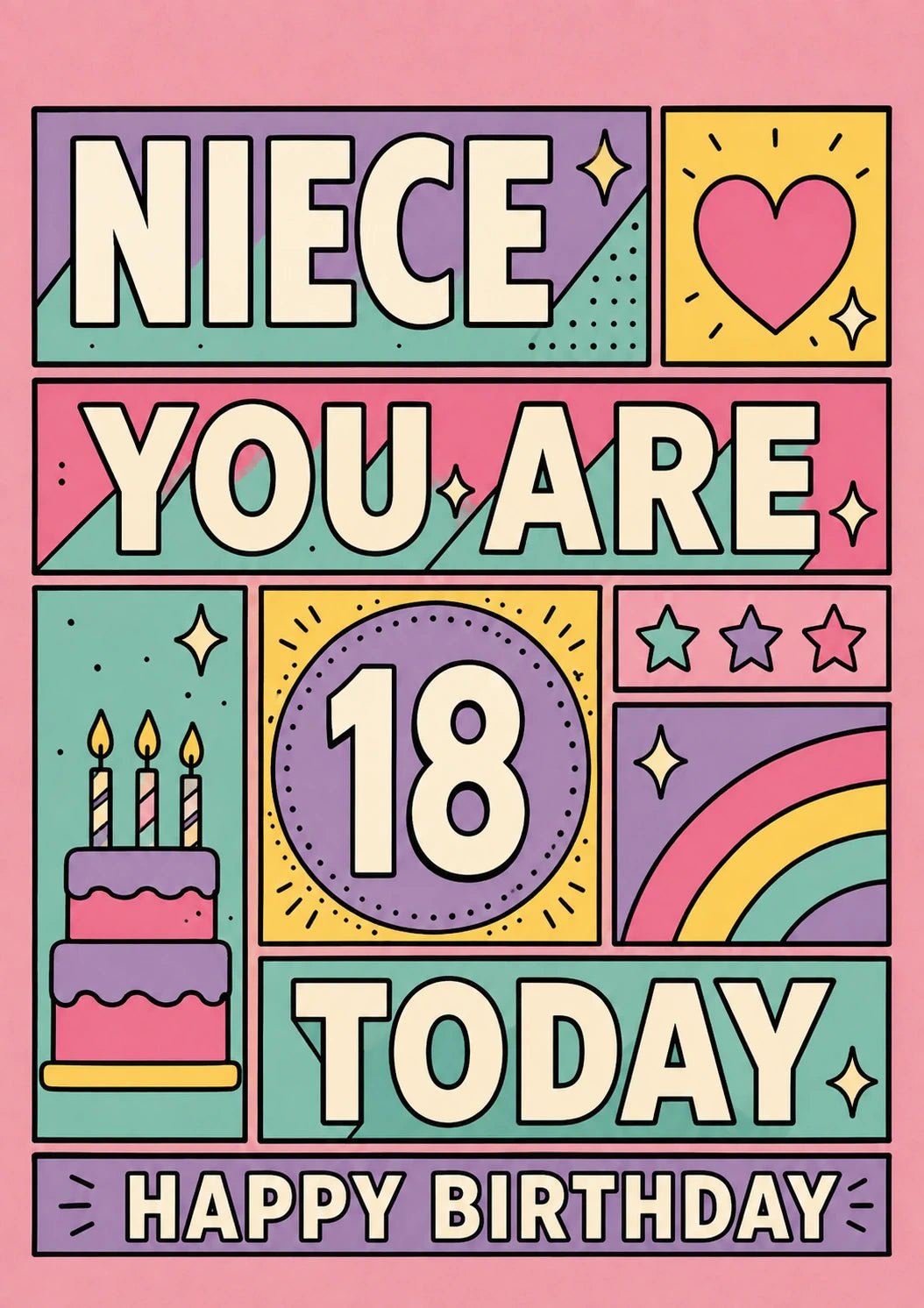 Birthdays - Personalised Card