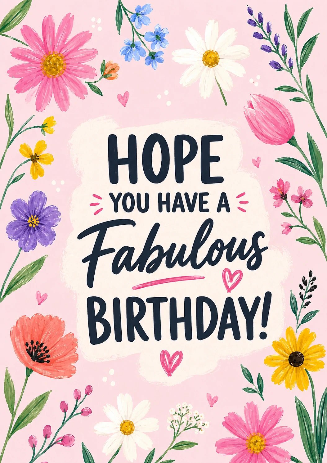 Birthdays - Personalised Card