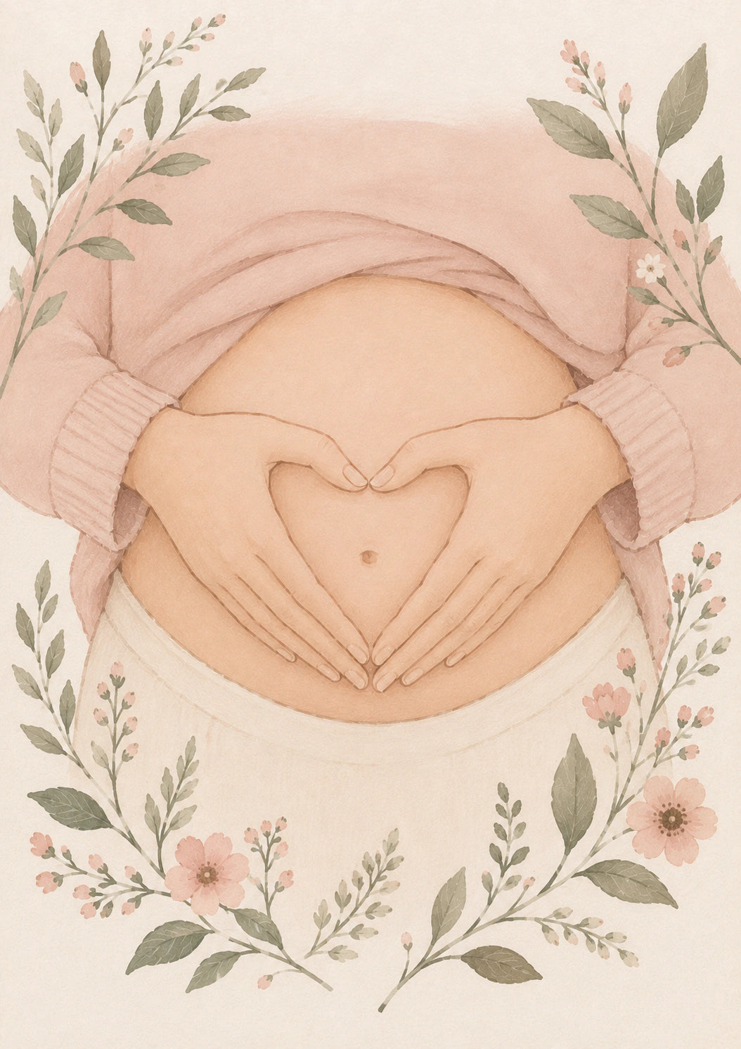 Pregnancy - Personalised Card