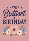Load image into Gallery viewer, Birthdays - Personalised Card — with punch holes
