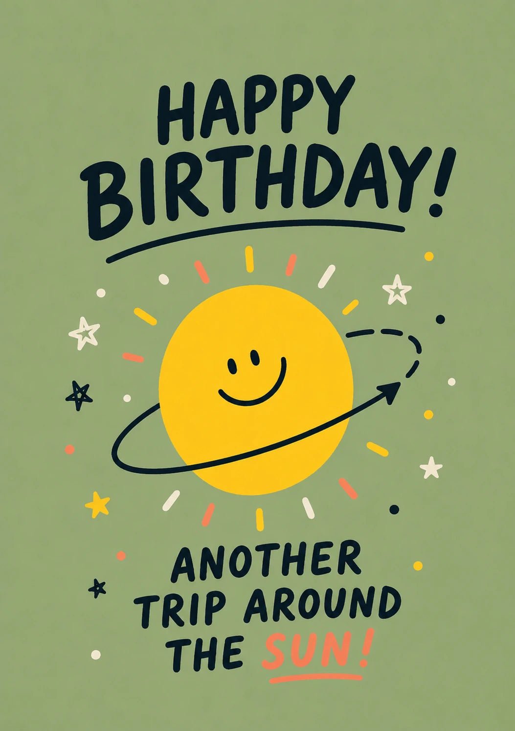 Birthdays - Personalised Card