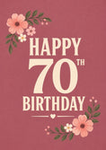 Load image into Gallery viewer, Birthdays - Personalised Card — with punch holes
