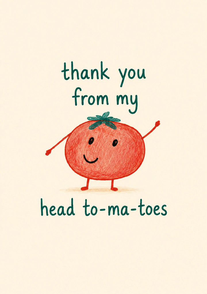 Thank You - Personalised Card