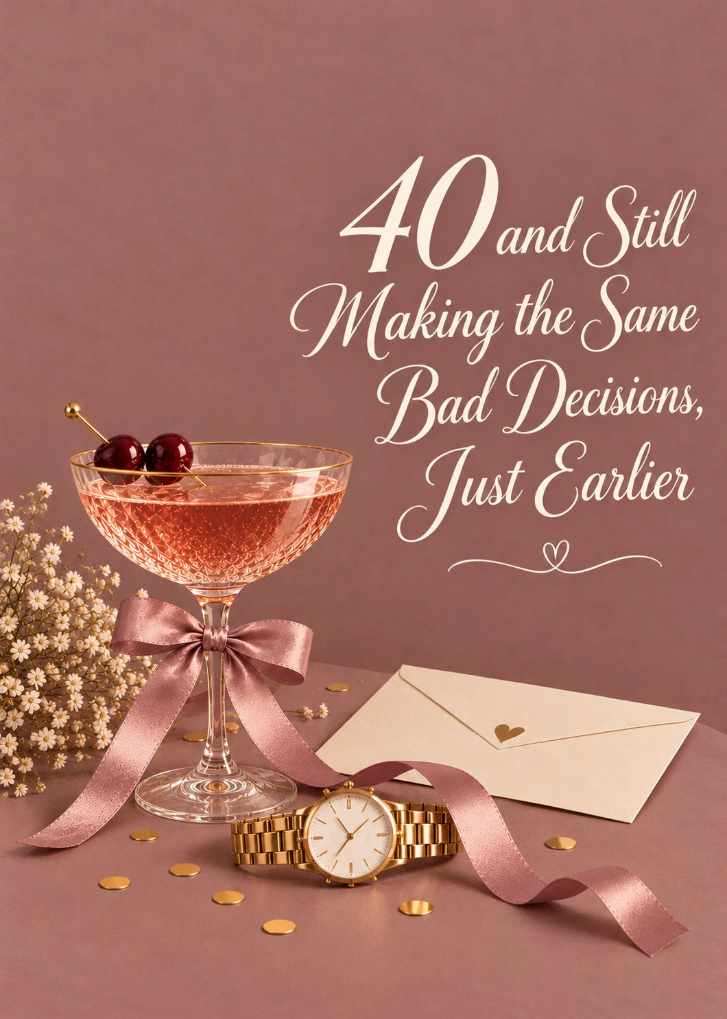 Funny Still Making Bad Decisions 40th Birthday Card for Her