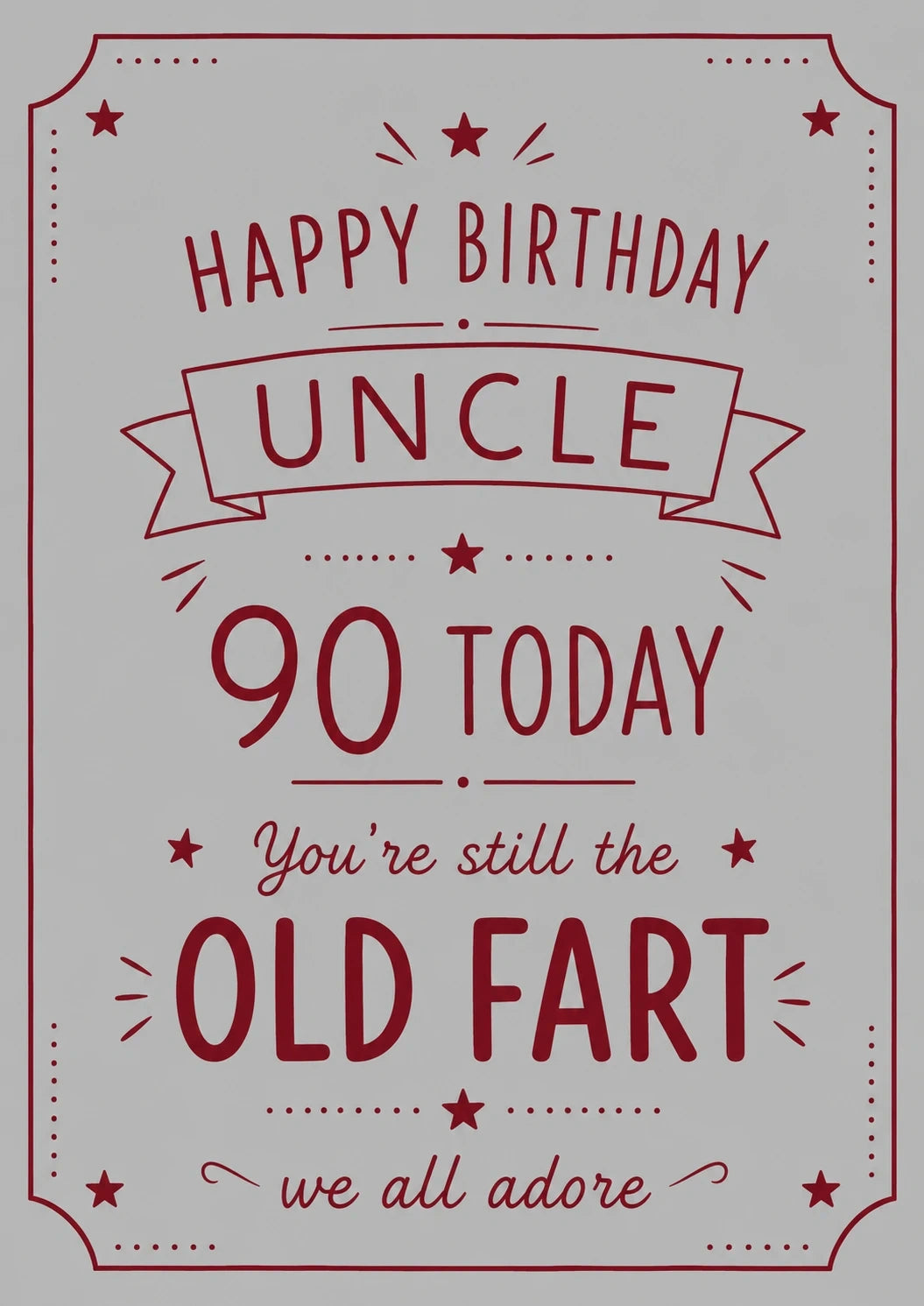 Birthdays - Personalised Card — with punch holes