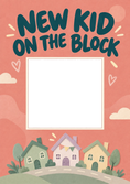 Load image into Gallery viewer, Funny New Kid on the Block Photo Upload New Baby Card for Best Friend
