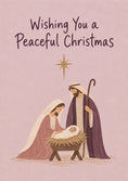 Load image into Gallery viewer, Nativity Scene Peaceful Christmas Birthday Card
