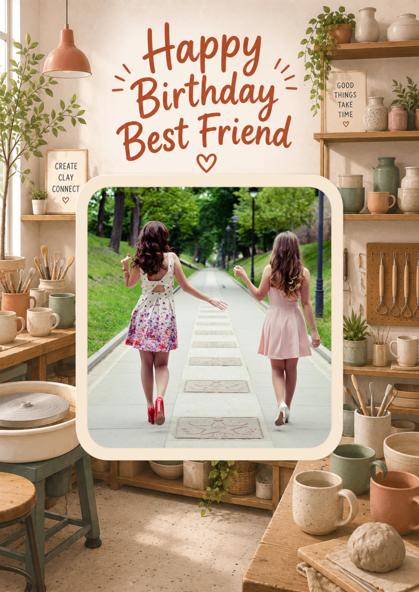 Birthdays - Personalised Card