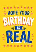 Load image into Gallery viewer, Birthdays - Personalised Card — with punch holes
