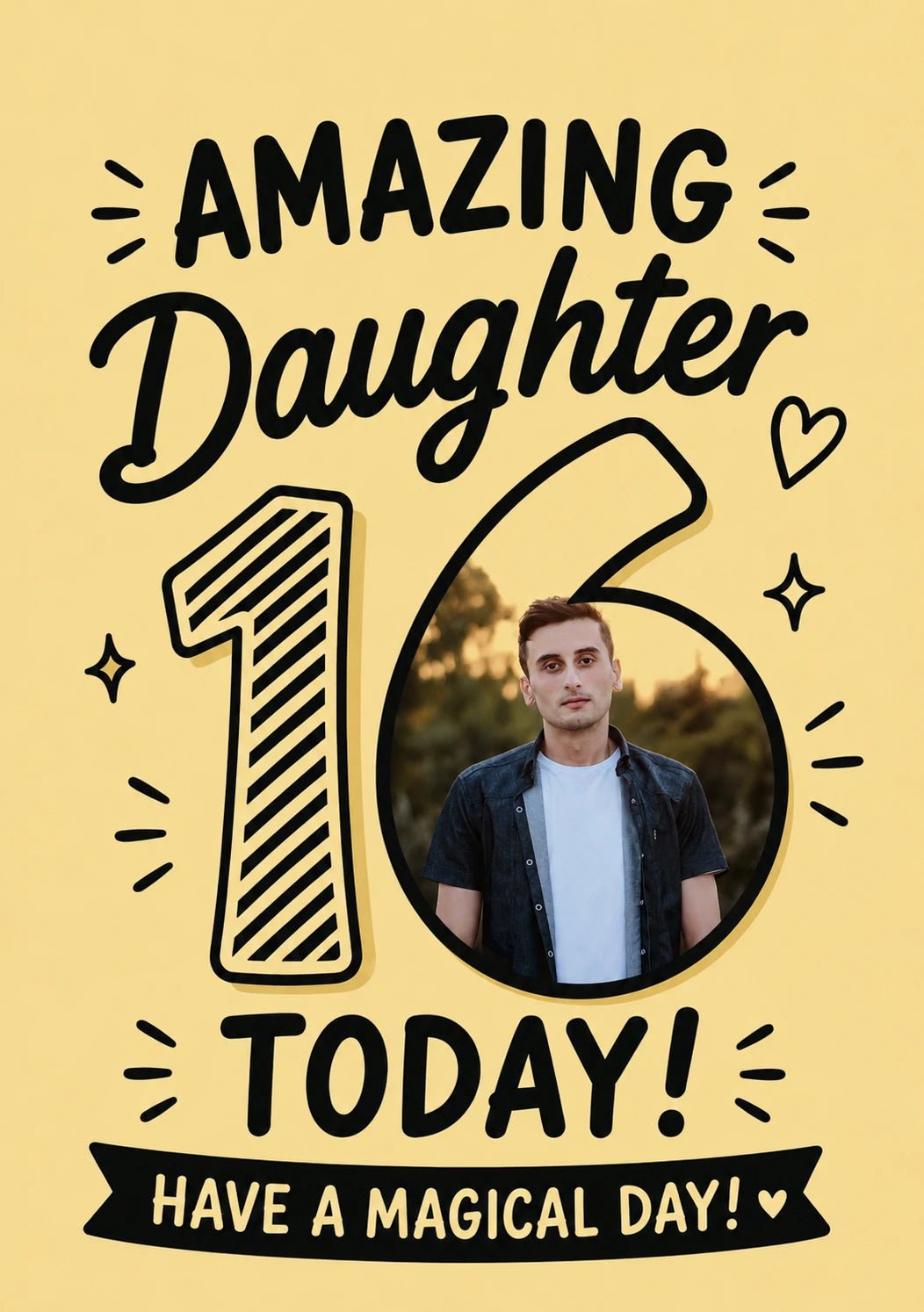 Birthdays - Personalised Card